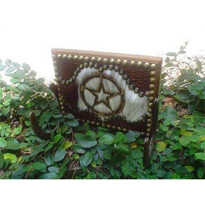 Western Cowhide Wall Hand Towel Rack